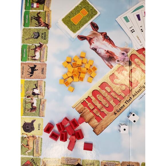 Horse-Opoly Equine Equestrian Themed Monopoly Board Game COMPLETE Excellent Cond - Picture 5 of 14